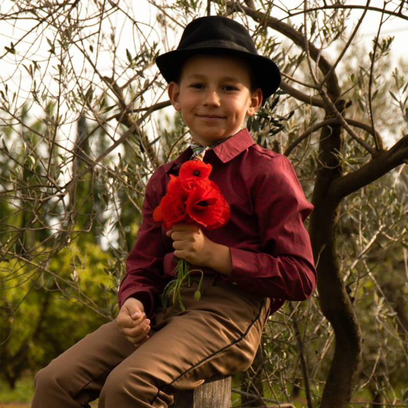 Pantalon gardian enfant en moleskine