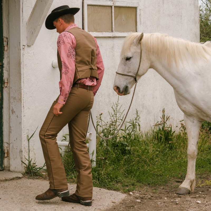 Pantalon gardian en moleskine