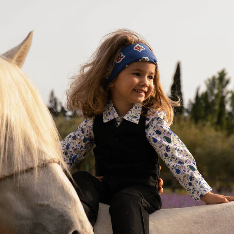 Chemise de gardian enfant motif Air de Provence