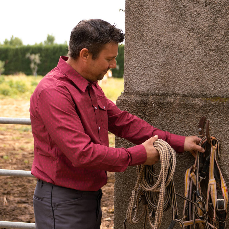 Chemise camarguaise homme Cigales - Vincent et Mireille