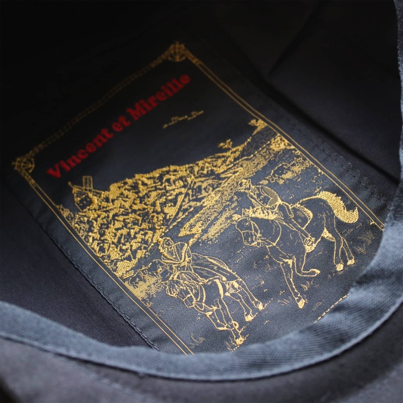 Casquette gardian en moleskine